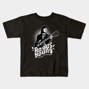 ANGUS YOUNG POP ART Kids T-Shirt